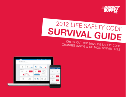 2012 Life Safety Code Survival Guide