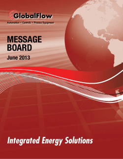 message board - Global Flow Inc