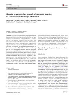Genetic sequence data reveals widespread sharing of
