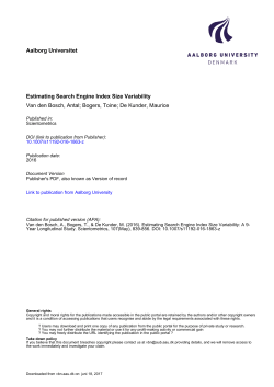 Van den Bosch et al. (2016) - VBN