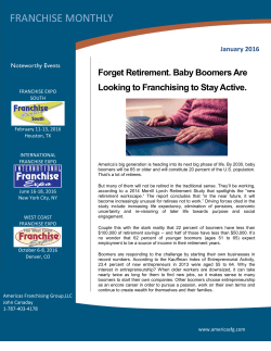 January 2016 Newsletter - Americas Franchising Group