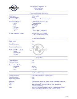 BaSO4 - LTS Research Laboratories, Inc.