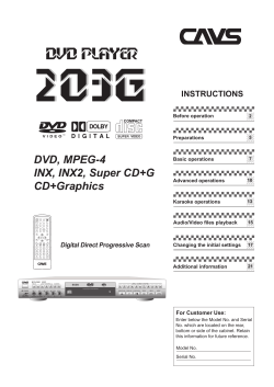 DVD-203G - Cavs USA