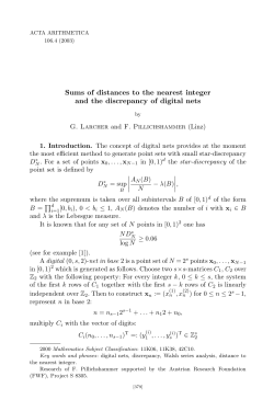 Sums of distances to the nearest integer and the discrepancy of