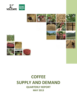 coffee supply and demand