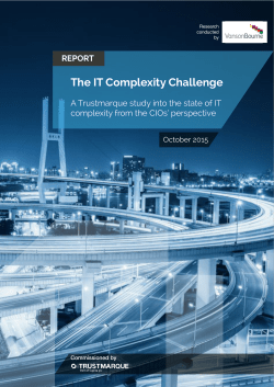 The IT Complexity Challenge