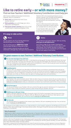 Like to retire early &ndash; or with more money?