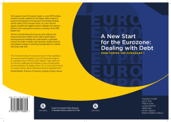 A New Start for the Eurozone: Dealing with Debt