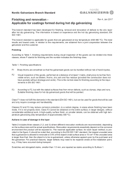 Finishing and renovation