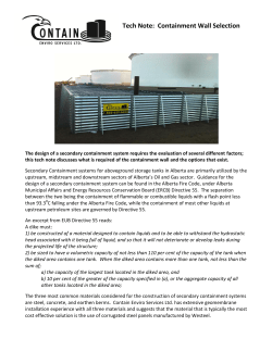 Containment Walls - Contain Enviro Services Ltd