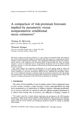 A comparison of risk-premium forecasts implied