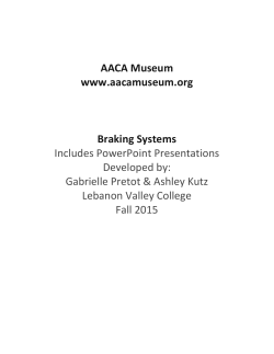 Braking Systems