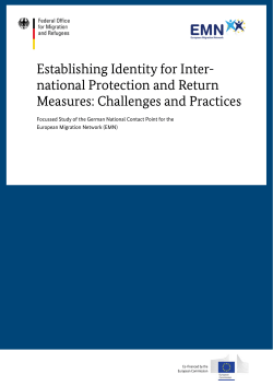Establishing identity DE 2013