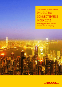 DHL Global Connectedness Index 2012