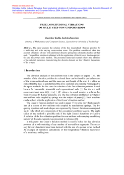 Free longitudinal vibrations of multi-step non