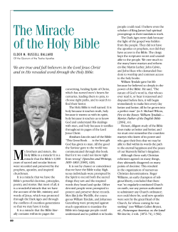 May 2007 Ensign - The Church of Jesus Christ of Latter