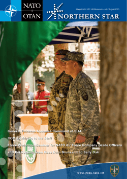 General Petraeus Assumes Command of ISAF COM`s Address to the
