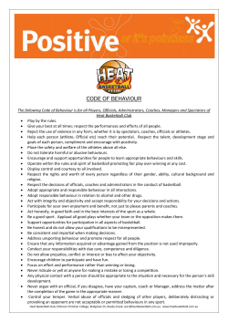 a Printable Code of Conduct Here