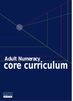 Adult Numeracy