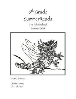 SummerReads - The Pike School