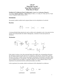 Identification of Unknowns