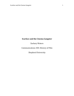 Scarface and the Cinema Gangster