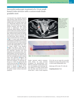 Successful endoscopic treatment of a 12-cm small