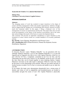 Abstract The changing nature of work has resulted in major