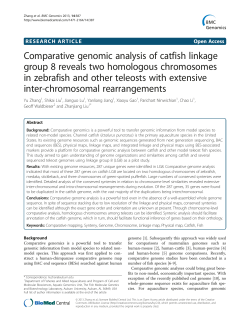 Comparative genomic analysis of catfish linkage group 8 reveals