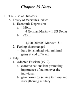 Chapter 19 Notes