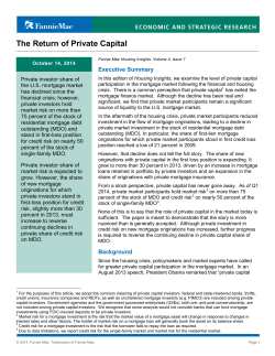 Housing Insights: The Return of Private Capital