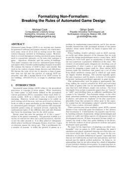 Formalizing Non-Formalism: Breaking the Rules of
