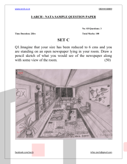 Q1.Imagine that your size has been reduced to 6 cms and