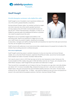 Geoff Huegill - Celebrity Speakers
