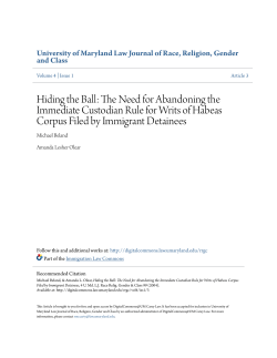 Hiding the Ball: The Need for Abandoning the Immediate Custodian