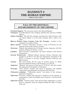 HISTORY 303: PART III, UNIT 3&ndash;4,