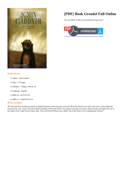 Book Grendel Full Online