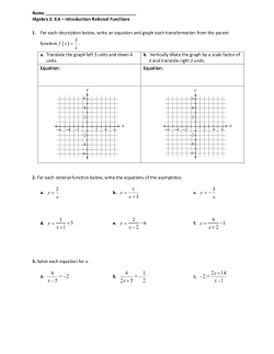 f x x = . 2 y x = 1 3 y x = + 3 y x = - 1 5 1 y x = + +