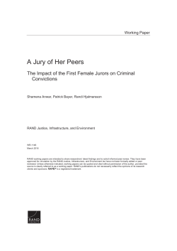 A Jury of Her Peers