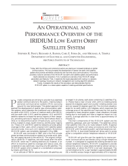 iridium low earth orbit