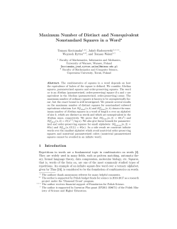 Maximum Number of Distinct and Nonequivalent
