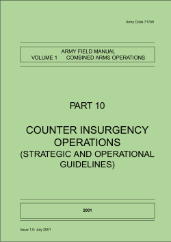 Counter-Insurgency Operations - The Free Information Society