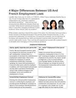 4 Major Differences Between US And French