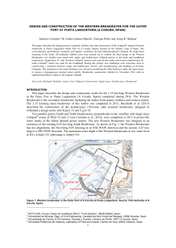 1 DESIGN AND CONSTRUCTION OF THE WESTERN