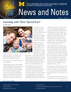 Listening with Their `Special Ears`