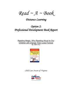 Professional Development - Child Care Aware of Virginia