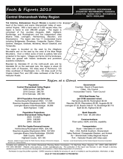 Central Shenandoah Valley Region