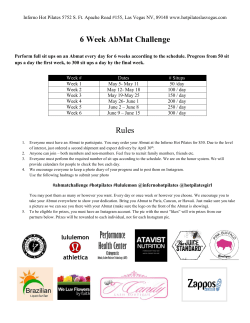 6 Week AbMat Challenge
