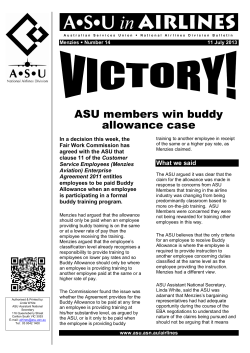 Menzies Bulletin - 11 July 2013