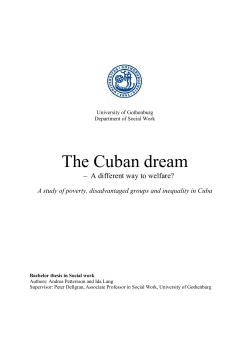 The Cuban dream